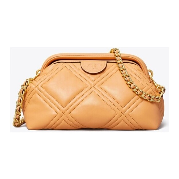 ☀️NEW☀️Tory Burch Fleming Bag Apricot - Picture 3 of 12